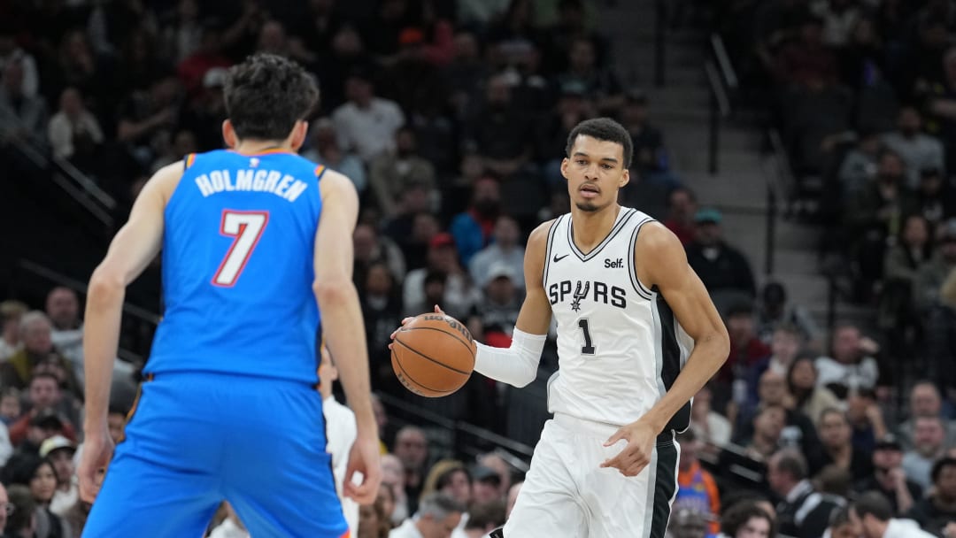NBA继续推动切特-霍姆格伦与维克托-温班亚马的对决