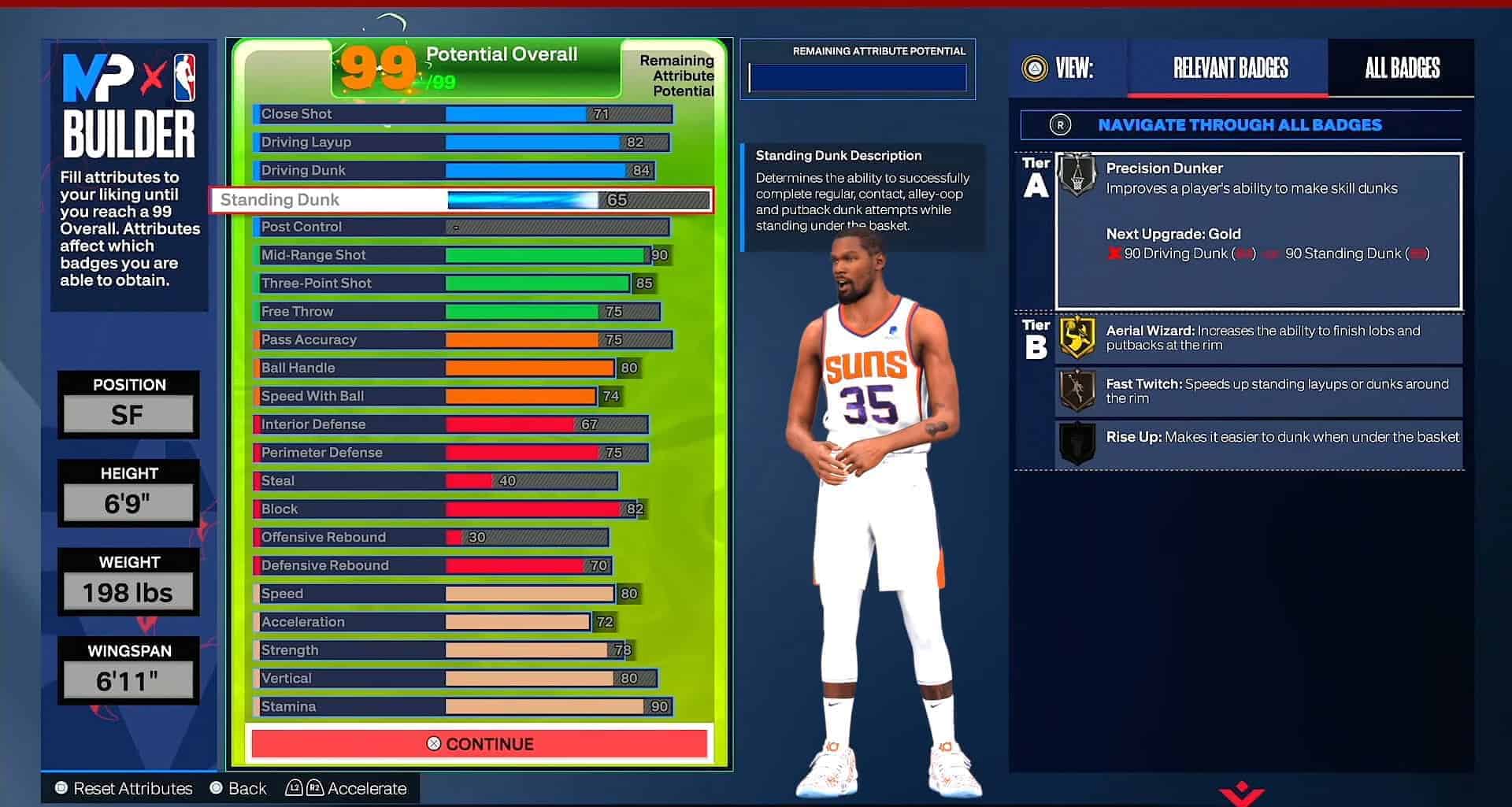 NBA 2K24 最佳三分威胁构建之小前锋篇2