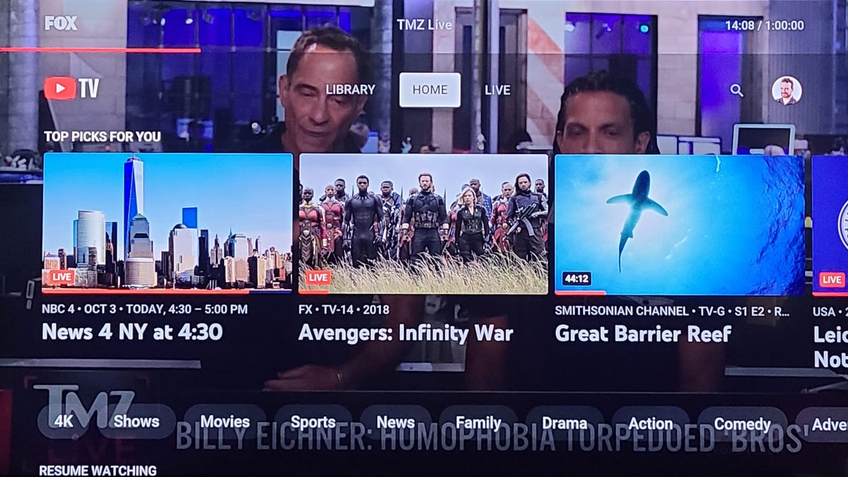 YouTube电视用户？更改此设置以加快体育节目的传输速度