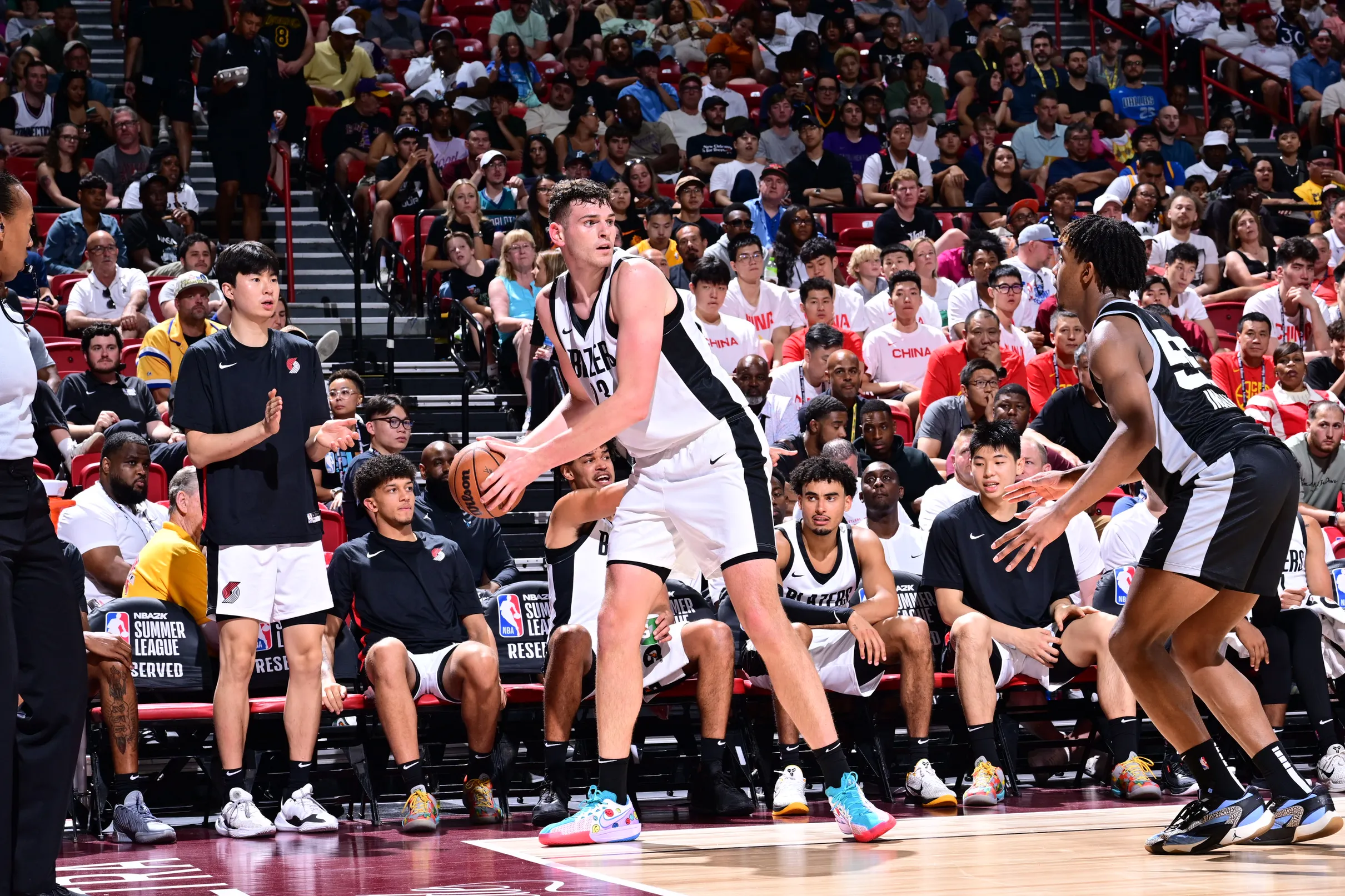 Blazers 的 Donovan Clingan 入选夏季联赛第二阵容