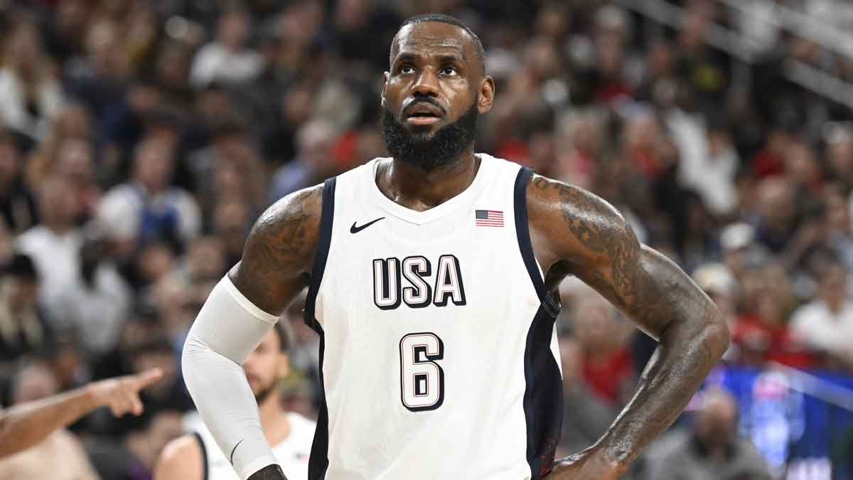 贾-莫兰特及NBA球员们对勒布朗-詹姆斯在美国队对阵德国队比赛中的表现反应1